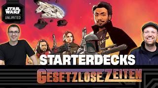 LIVE Let's Play: Star Wars Unlimited - Gesetzlose Zeiten - Starter Sets Jabba vs. Leia Organa