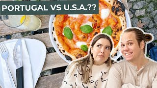 Food in Portugal VS American Food... Which is Better? | Expats compare dining experience