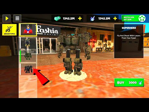 Rope Hero: Vice Town(Tank Transformer) | Games Kon | Android Gameplay