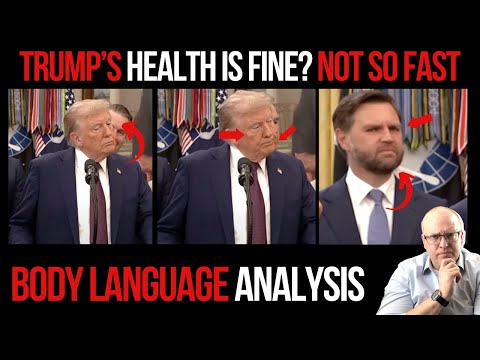 Trump's Health Is Fine? Not So Fast: Body Language Analysis