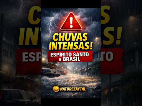 ⚠️ Chuvas Intensas no Espírito Santo e Brasil | Alerta de Risco 🌧️. 05/01/26 #shorts