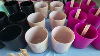 MAKE CANDLES WITH ME! RESTOCKING FOR WHOLESALE LET'S VIBE