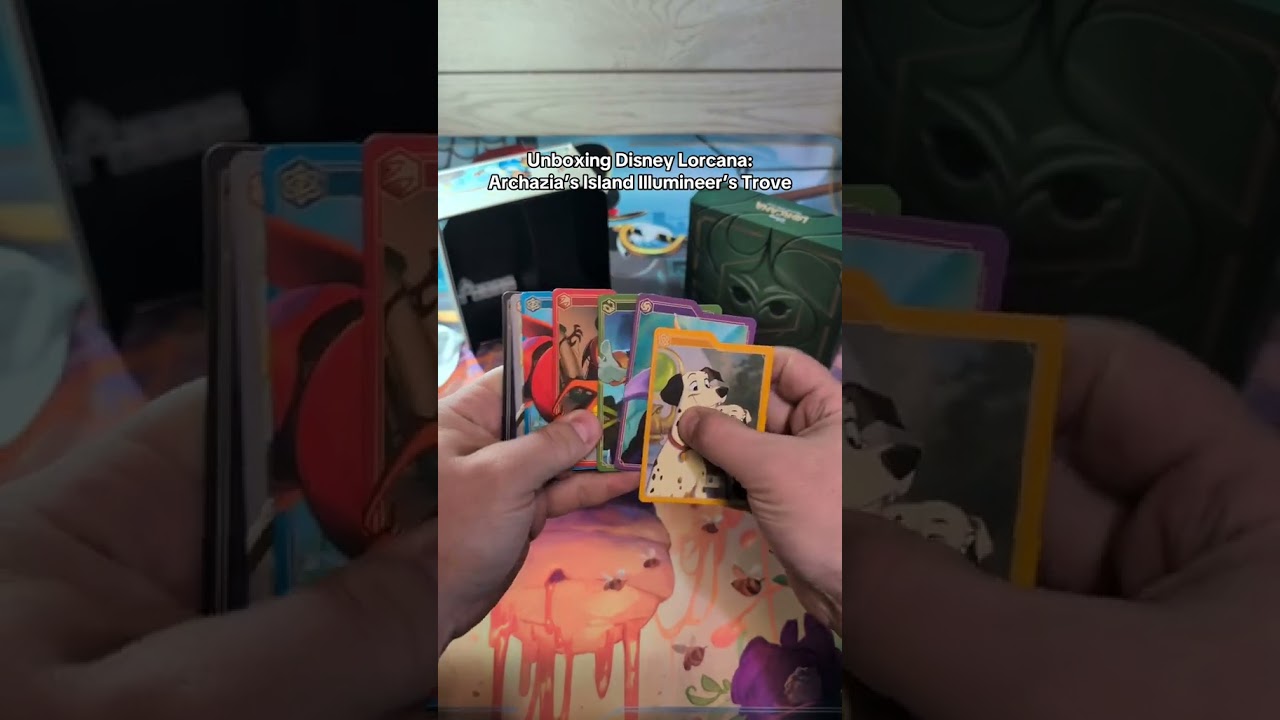 Unboxing Disney Lorcana: Archazia's Island Illumineer's Trove