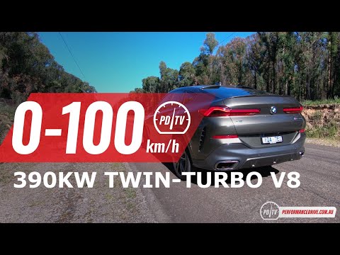 2020 BMW X6 M50i 0-100km/h & engine sound