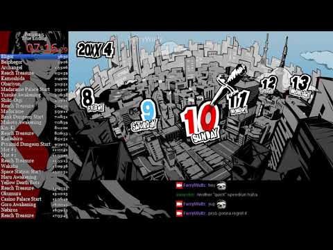 Persona 5 Speedrun in 21:37:09 [True End, Hard] Part 1