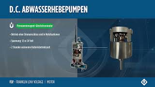 Franklin Electric FLV Abwasserhebepumpen