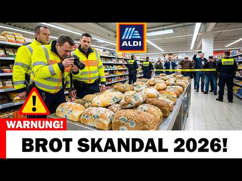 Test 2026: Giftiges Brot? In Europa verboten – doch bei Aldi & Co. weiter verkauft