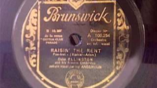 Duke Ellington a.h. Orchestra - Raisin' the rent (Foxtrot)