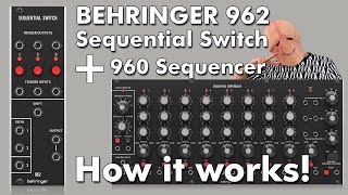 Video thumbnail for Behringer 962 sequential switch with Behringer 960 Sequential Controller System55 Combination by Penishead