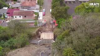 Ponte em concreto armado fará a importante ligação entre os bairros Jardim Planalto, D.E.R e Rio Bonito
