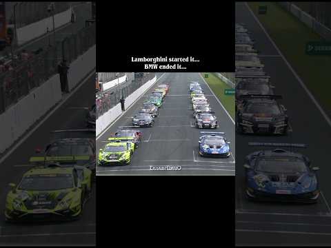 Lamborghini started it, BMW ended it.🔥#bmw#lamborghini#racing#shorts#viralvideo