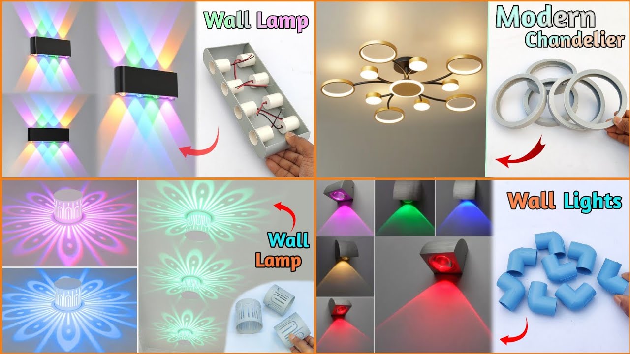 4 Amazing Wall Decoration Ideas | Antique Wall Lamp | Diy Wall Decor | Wall Decoration Ideas