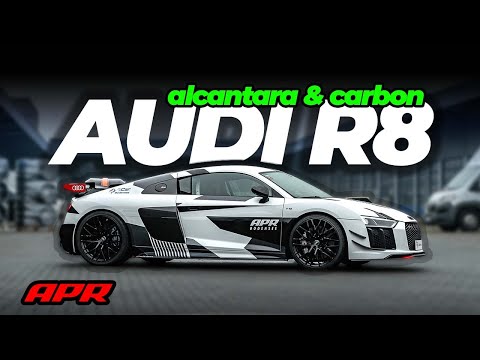 [ FIRST EDITION ] Audi R8 APR V10 plus Performance Parts - Alcantara & Carbon by Benda Interiors