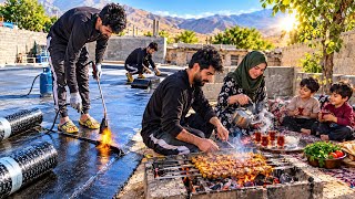 From Roof Waterproofing to Fire-Roasted Corn & Traditional Campfire Tea! | Rural