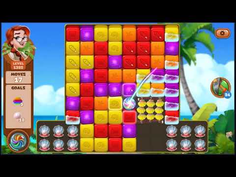 Lost Island Blast Adventure Level 1385 - NO BOOSTERS 🏝️ | SKILLGAMING ✔️