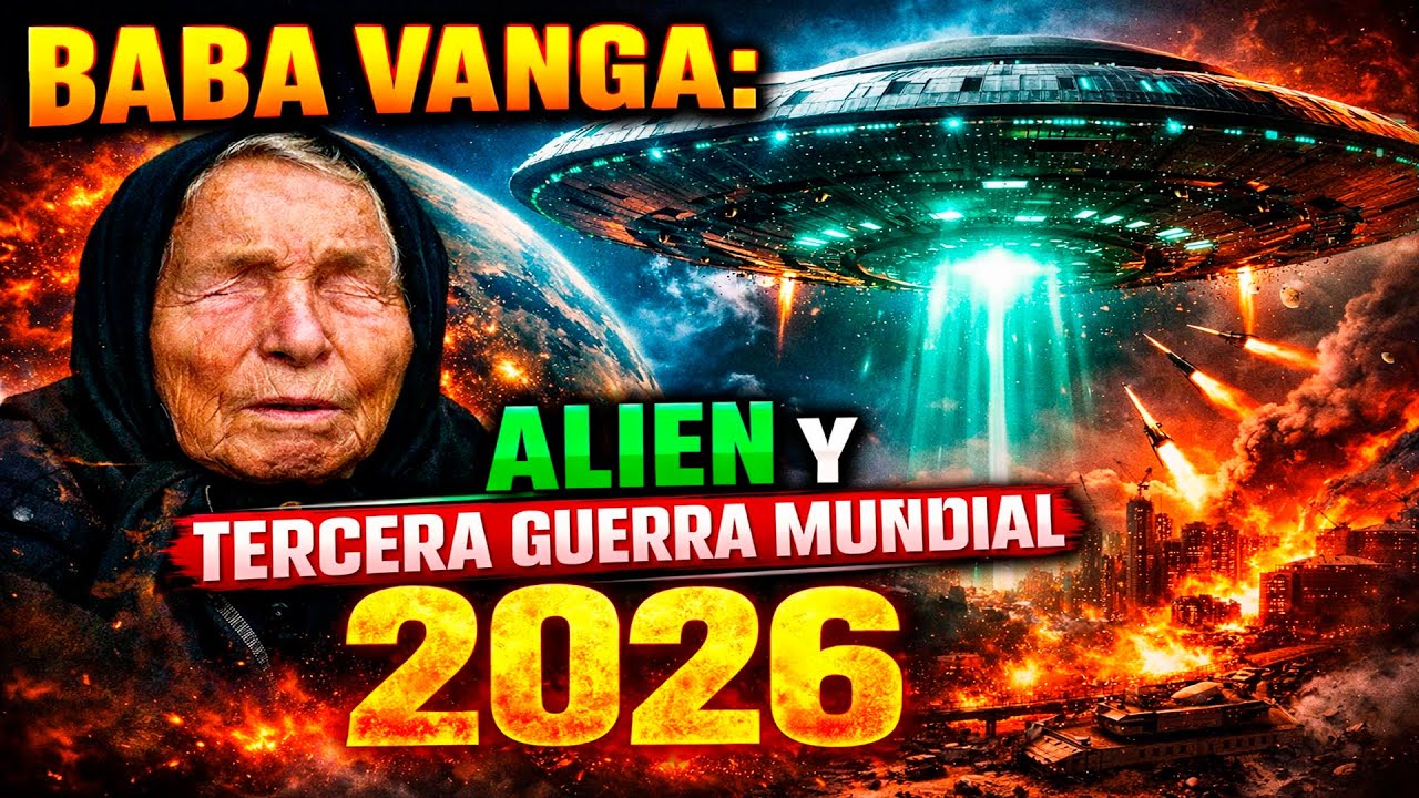 BABA VANGA PREDICE LLEGADA DE NAVE OVNI A LA TIERRA Y EL INICIO DE LA TERCERA GUERRA MUNDIAL EN 2026
