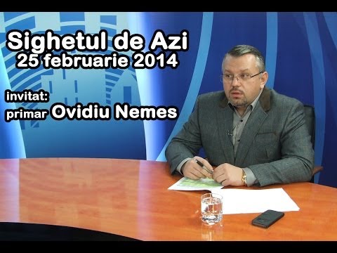 Sighetul de Azi 25 februarie 2014 -  Prioritatile municipiului Sighet in viziunea primarului