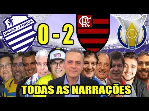 Todas as narrações - CSA 0 x 2 Flamengo / Brasileirão 2019