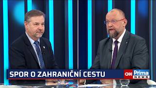 Cesta na Tchaj-wan lidi nezajímá, míní Koten. Babišův holding dluží Číně, tvrdí Bartošek