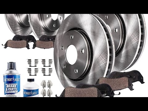 Unboxing and install of Detroit Axle Rotors and Brakes 2015 Toyota Camry