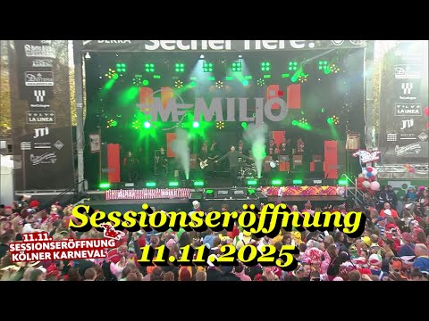 Miljö - Sessionseröffnung Kölner Karneval 11.11.2025