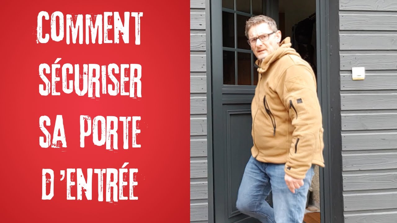 Sécurité du domicile: sécurisation de la porte d'entrée