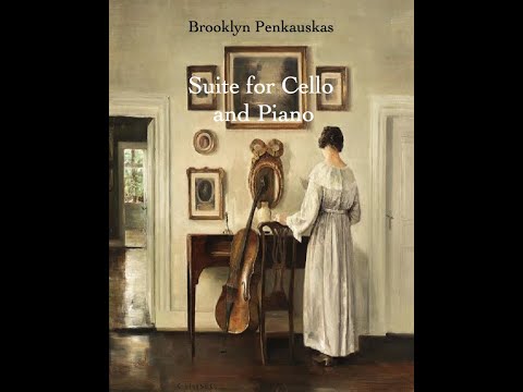 Brooklyn Penkauskas - Suite for Cello and Piano: Movement 1 Overture - Scrolling Score
