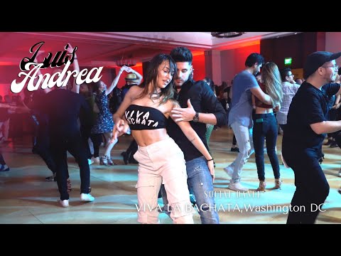 Bachata social dancing 🔥 LUIS Y ANDREA - 📍Viva la bachata, Washington DC🇺🇸