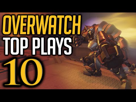 Overwatch Top Plays #10 - Reinhardt the Adventurer