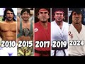 Evolution Of Ricky The Dragon Steamboat Entrance 2010 2024 WWE Games