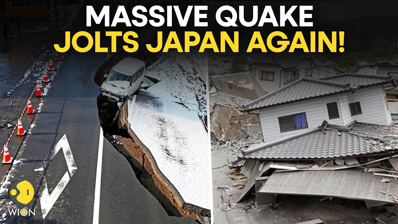 Japan Earthquake: Powerful 6.6 Magnitude Quake Rocks Japan, Buildings Tremble | WION