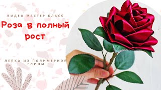 Как сделать пышные розы из лент
