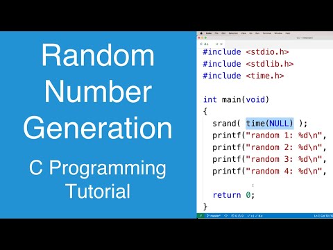 Random Number Generation | C Programming Tutorial