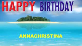 AnnaChristina   Card Tarjeta - Happy Birthday