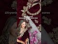 Divyanka Tripathi Winter Special Premium Velvet Saree