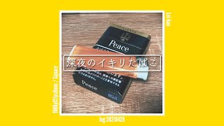 【Vlog:ブログ】深夜、明瞭。 / [Log:20210428]