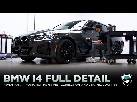 Thumbnail for BMW i4 M50 Receives Paint Protection Film and Ceramic Coatings! by BMW i4