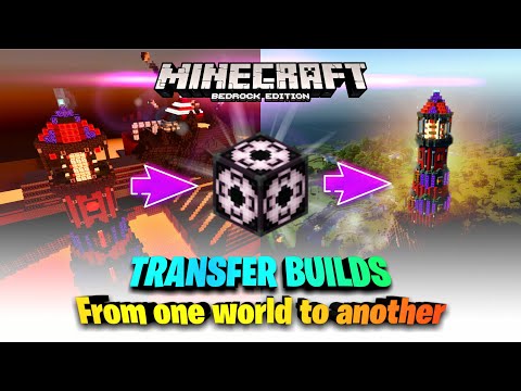 Chronicoverride - How to Transfer Builds and Structures from One World to Another in Minecraft Bedrock Edition