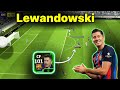 POTW BOOSTER LEWANDOWSKI 101 RATED CENTRE FORWARD (CF) GAMEPLAY REVIEW IN eFOOTBALL 2024 MOBILE