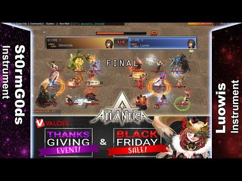 Titan 26/11/2017 AM: Final - St0rmG0ds vs Luowis - Atlantica Online