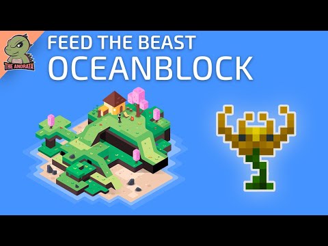 FTB OceanBlock EP34 | Automating Botania Mana With ProjectRed!