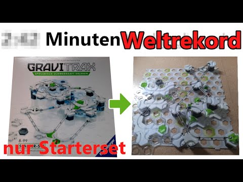 Gravitrax Weltrekord? Längste Bahn mit dem Starterset.