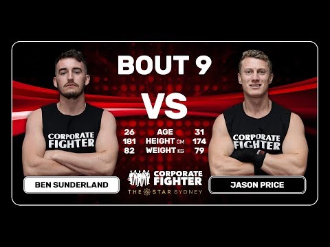 Corporate Fighter 39 - Ben Sunderland v Jason Price