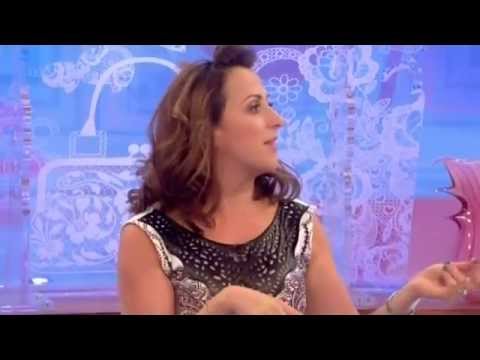 Natalie Cassidy discussing her reformed relationship on Loose Women 24th May 2013