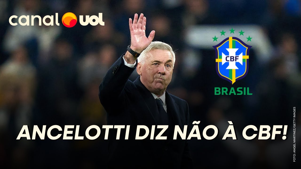 PRESIDENTE DO REAL MADRID SE IRRITA COM ESPECULAÇÃO, FECHA PORTA E ANCELOTTI DIZ NÃO À CBF