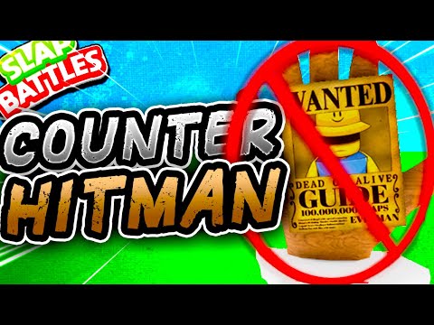 HOW to COUNTER the HITMAN Glove 💰- Slap Battles Roblox