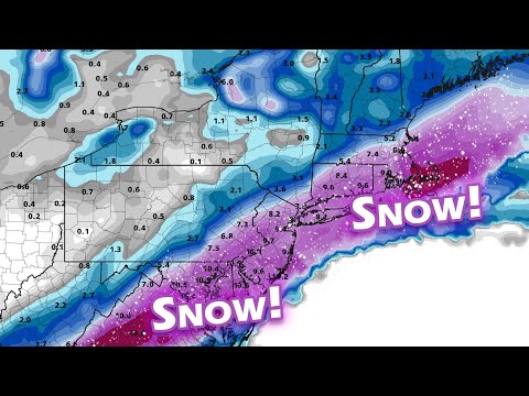 POSSIBLE WINTER STORM QUADE UPDATE! | Heavy snow expected in the Northeast on Sunday!