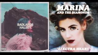 Halsey &amp; Marina And The Diamonds - Lies Control (Mashup)
