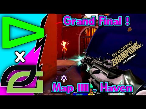 Grand Final ! Map 4 Highlights - LOUD VS OpTic Gaming | VALORANT Champions 2022