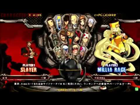 2014/12/31 GGXrd Mikado stream Hase(SL) matches 1